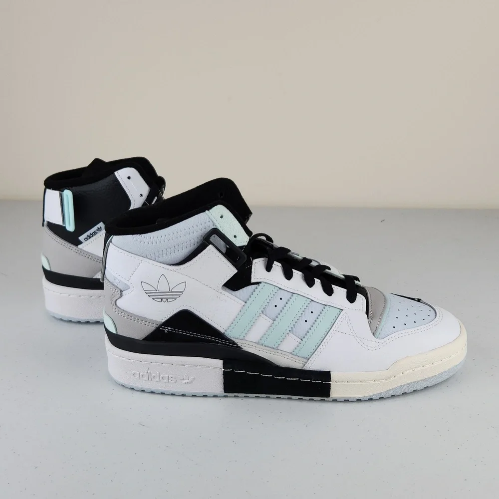 Adidas Forum Exibit Mid White Halo Mint - Picture 4 of 7
